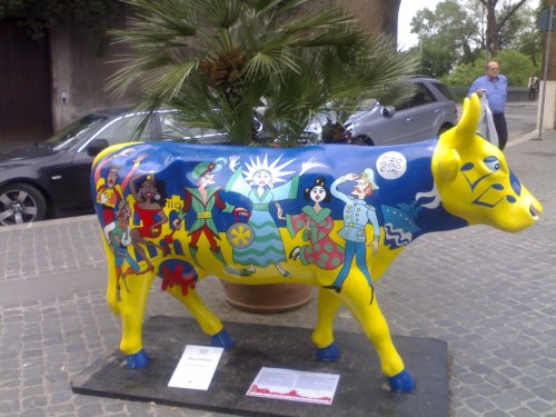 art cow via vento porta pinciana roma