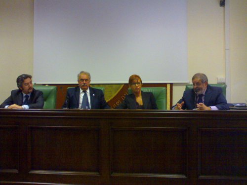 palazzo gentili ass. birindelli regione lazio, ass. simeoni, provincia di viterbo e consigliere battistoni e sindaco vallerano