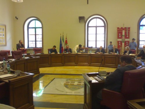 sala consigliere provincia di viterbo assemblea tema la sanità lazio