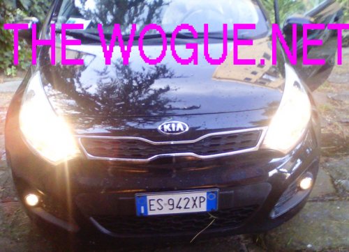 IL DAVANTI DE KIA RIO GPL 1.200 BLACK SOUL...PROVA AUTO TEST DRIVE