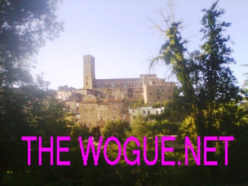 veduta di sutri dal parco