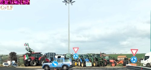 trattori blocco autostrade