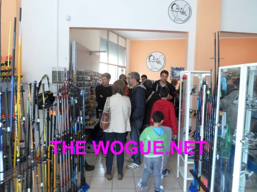 l'inaugurazione etruria fishing viterbo interno