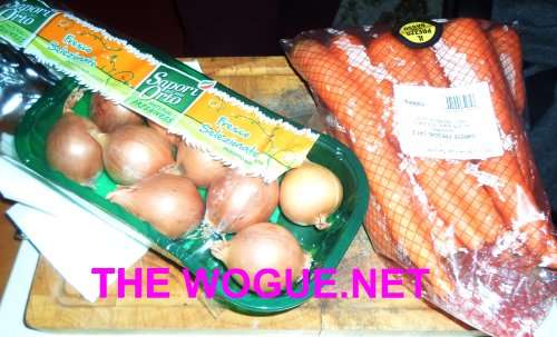 gli ingredienti velluta di carote