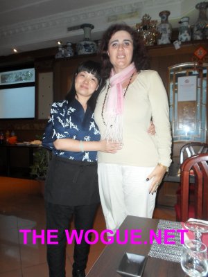 patrizia pierbattista e lynn titolare del ristorante ying feng viterbo