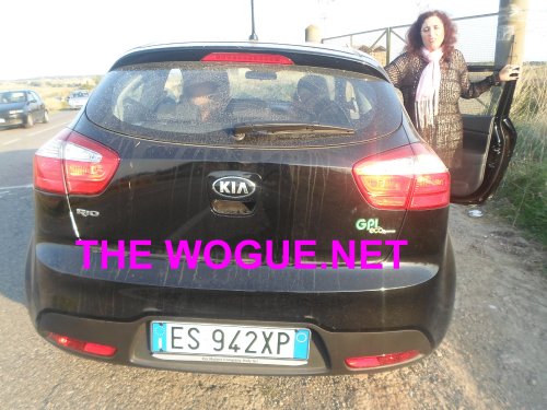 KIA RIO GPL E PATRIZIA PIERBATTISTA MONTALTO DI CASTRO