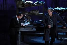 celentano e papaleo durante sanremo festival della canzone 2012