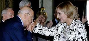 rossella falk e giorgio napolitano