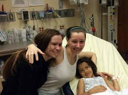 ohio cleveland ragazza con figlia e sorella in ospedale