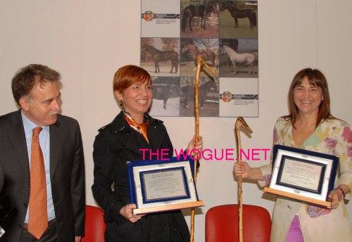 conferenza stampa roma cavalli birindelli e polverini premiate aprile 2012