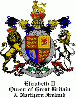 STEMMA REALE DELLA REGINA ELISABETTA II